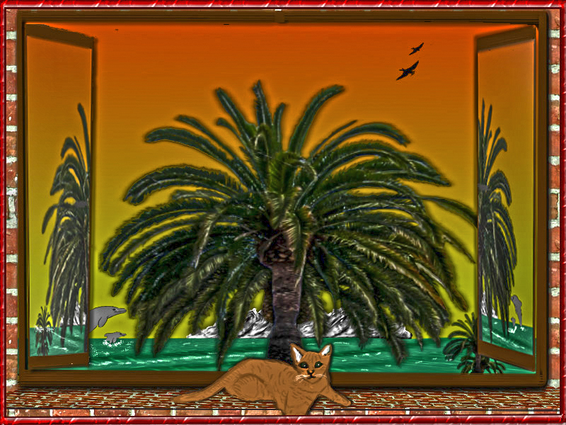 blick aus dem fenster